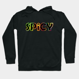 SPICY Food Typography Hoodie